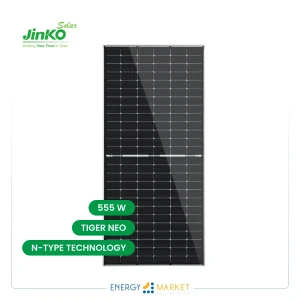 Panneau Solaire Jinko 555W Tiger Neo N-Type